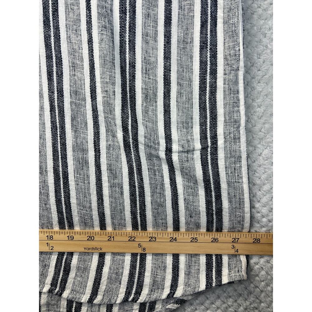 New Adrienne Vittadini Womens Linen Shirt Dress XXL Boho Cottagecore Minimalist - Picture 11 of 16